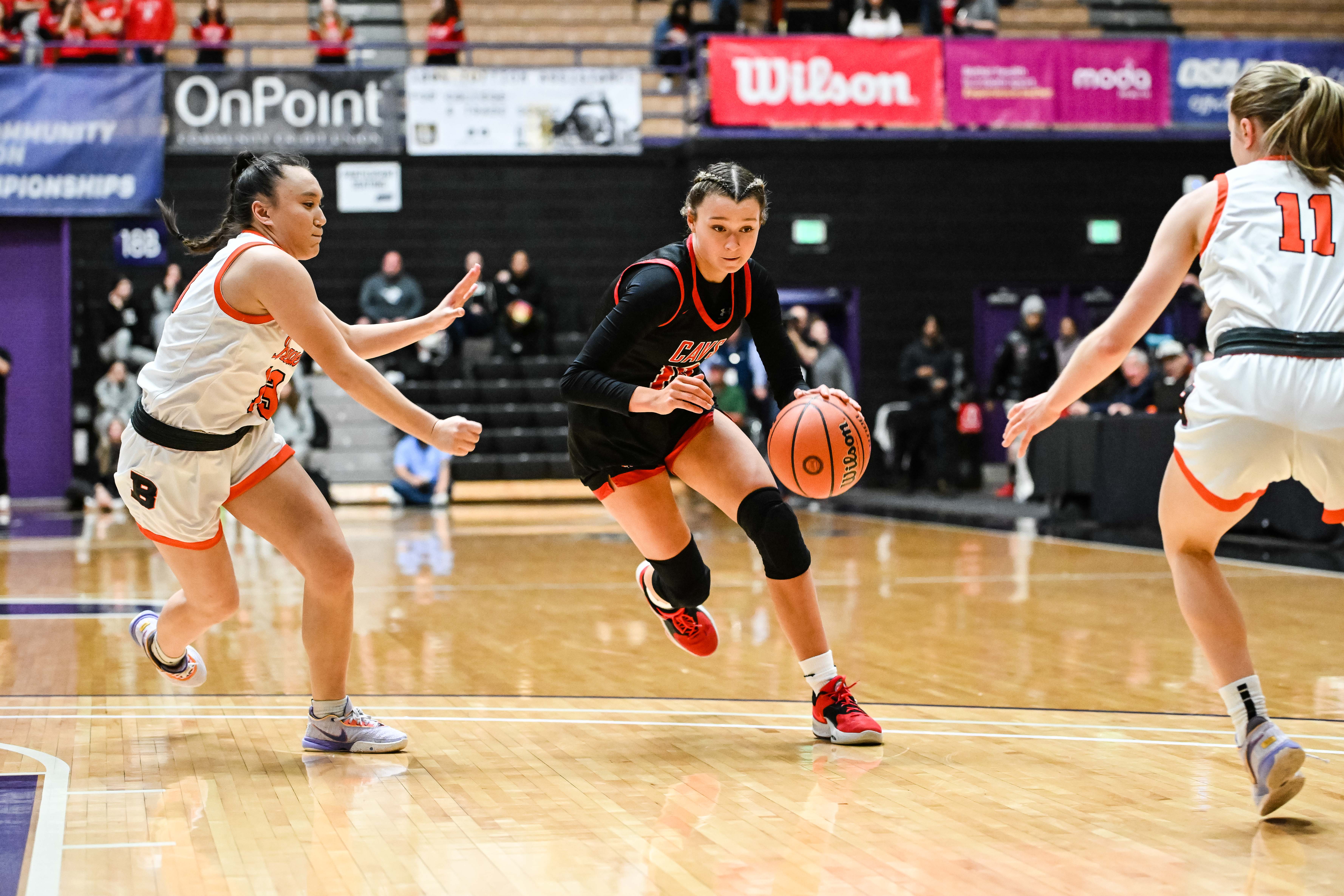 Clackamas Beaverton 6A Oregon girls basketball quarterfinal Naji Saker 1 -45